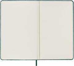 Carnet - Moleskine Velvet - Large, Hard Cover, Ruled - Green