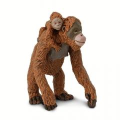 Figurina - Orangutan with Baby