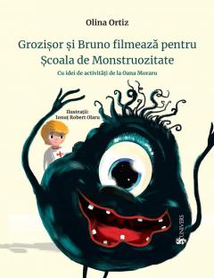 Grozisor si Bruno filmeaza pentru Scoala de Monstruozitate