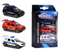 Set 3 masinute metalice - Dacia Duster SOS
