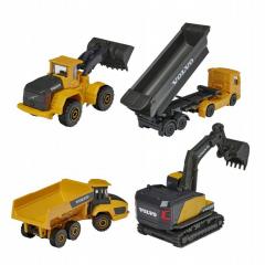 Set masini de constructie - Volvo, 4 buc.