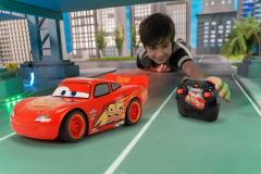 Masina cu radiocomanda - Disney Cars: RC Turbo Racer - Lightning McQueen