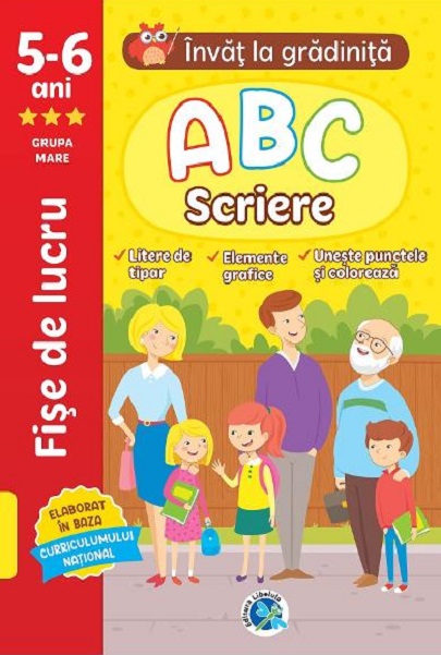 ABC Scriere - 5-6 ani. Grupa mare