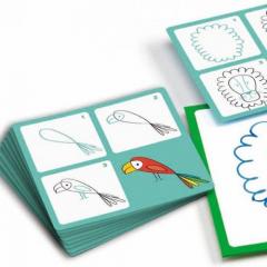 Kit pentru desen - Step By Step - Animals And Co