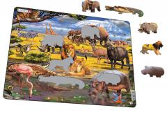 Puzzle - Savana Africana, 43 piese