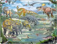 Puzzle 65 piese - Maxi - Fascinating Dinosaurs