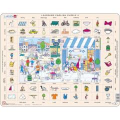 Puzzle - Hai sa invatam engleza - Restaurant, 70 piese