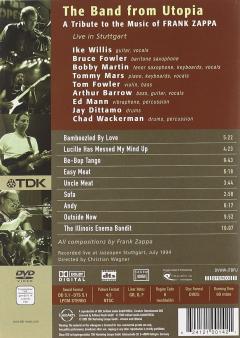 A Tribute To The Music Of Frank Zappa - DVD