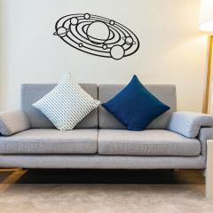 Puzzle 3D decorativ - Solar System, 64 piese