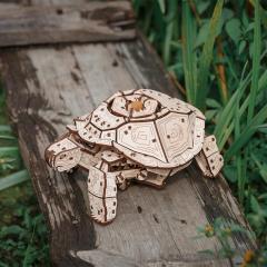 Puzzle 3D din lemn - Turtle, 269 
