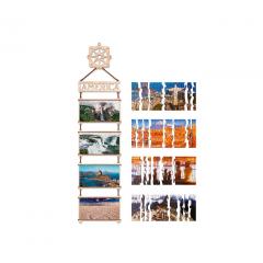 Puzzle din lemn - South America, 118 piese