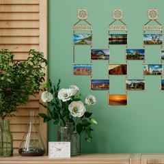 Puzzle din lemn - South America, 118 piese