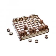  Puzzle 3D din lemn - Gameset, 620 piese