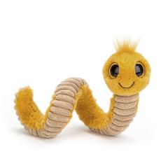 Jucarie de plus - Wiggly Worm Yellow