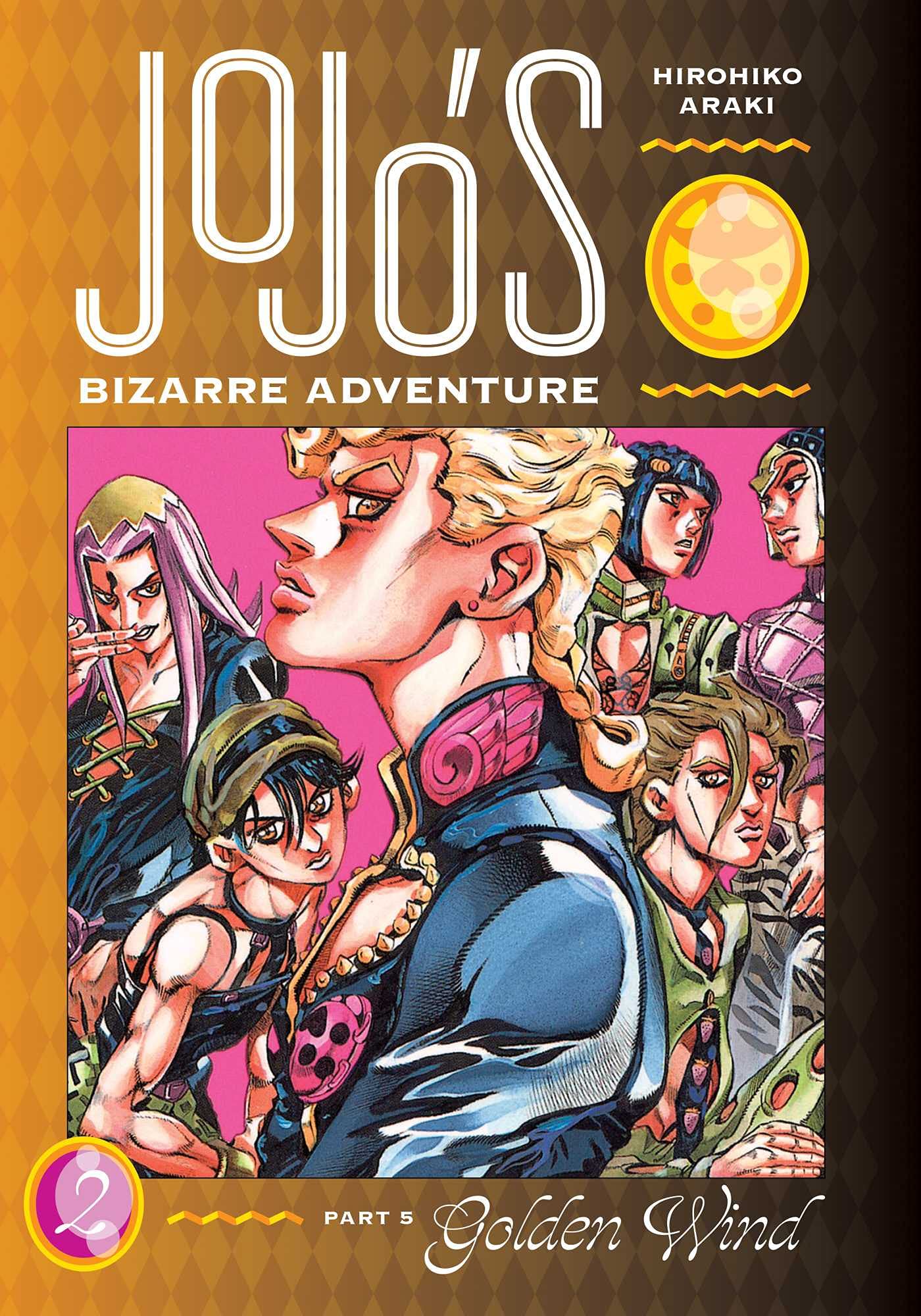 JoJo&#039;s Bizarre Adventure: Part 5 - Golden Wind - Volume 2 
