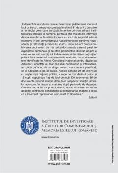 Vieti in umbra trecutului. Volumul II