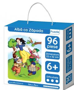 Alba ca Zapada - puzzle educational 96 piese