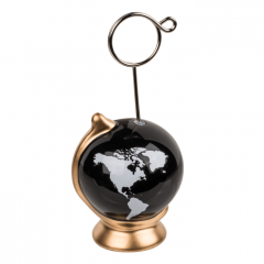 Suport fotografie - Glob, Negru