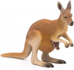 Figurina - Kangaroo with Joey
