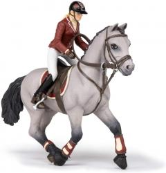 Figurina - Competition horse and horsewoman