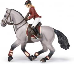 Figurina - Competition horse and horsewoman