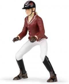 Figurina - Competition horse and horsewoman