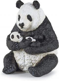 Figurina - Wild Animal Kingdom - Sitting Panda and Baby