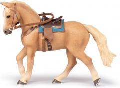 Figurina - Wild West Horse and Cowgirl