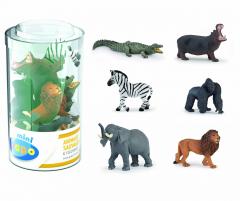 Set 6 figurine - Wild Animals