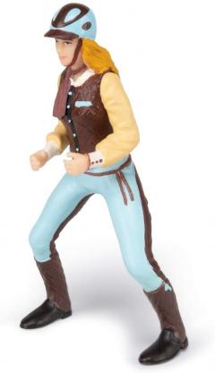Figurina - Trendy Riding Women Blue