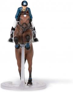 Figurina - Jumping Horse with Rider