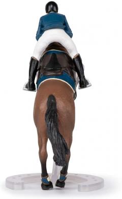 Figurina - Jumping Horse with Rider