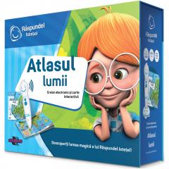 Pachet Raspundel Istetel - Atlasul Lumii (carte si creion)