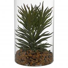 Planta suculenta artificiala in terrrarium - Modele diferite - Tip 2