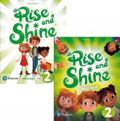 Set 2 Carti - Rise and Shine Level 2 -  Activity Book and Busy Book Pack