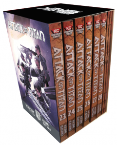 Attack on Titan The Final Season Part 1 Manga Box Set