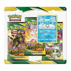 Pokemon TCG Sword & Shield 7 Evolving Skies - 3Pack Blister