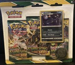 Pokemon TCG Sword & Shield 7 Evolving Skies - 3Pack Blister