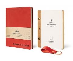 Set carnet - Pocket Starter Kit, A6, Rosu, Velin
