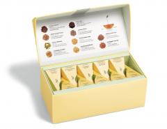 Ceai - Presentation Box - Tea Tasting Assortment, set 20 piramide de ceai