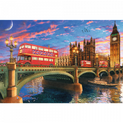 Puzzle din lemn - Palace of Westminster, Big Ben, London