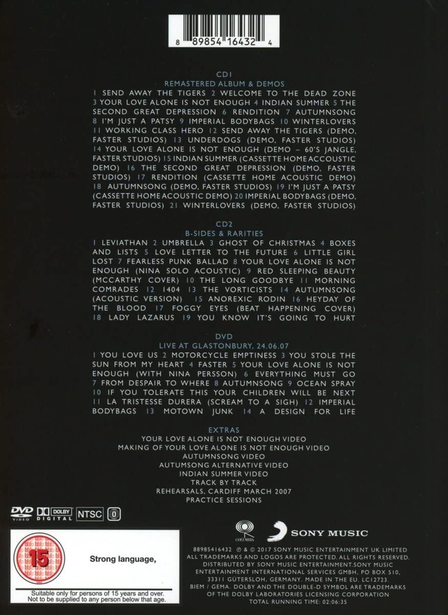 Send Away The Tigers (2CD+DVD) Manic Street Preachers