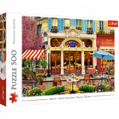 Puzzle 500 piese - Cafe