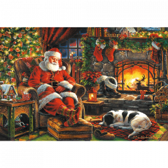 Puzzle din lemn - Christmas Evening