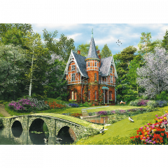 Puzzle din lemn - Victorian House