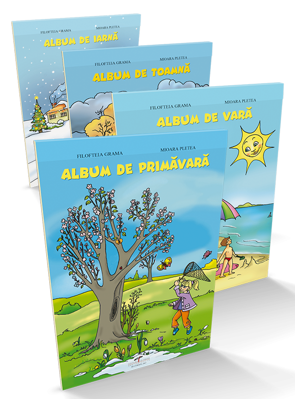 Set albume (Primavara, Vara, Toamna, Iarna)