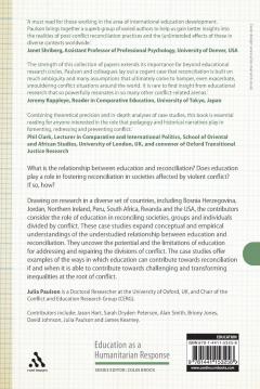 Education and Reconciliation