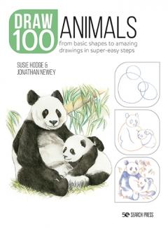 Coperta cărții How to Draw 100: Animals