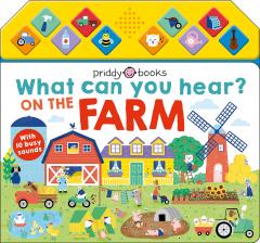 What can you hear on the farm?