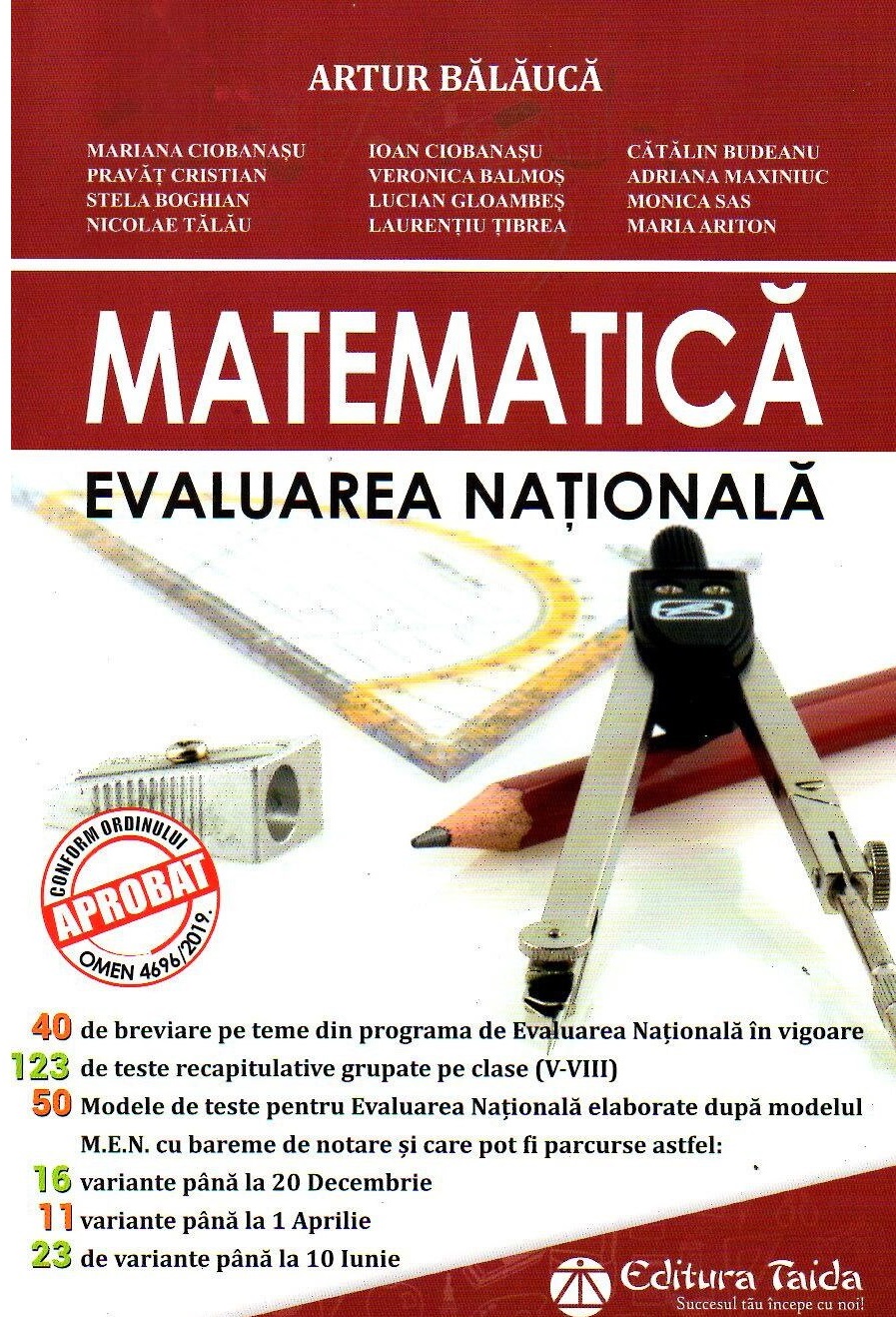 Matematica evaluarea Nationala - Matematica cls a VIII a